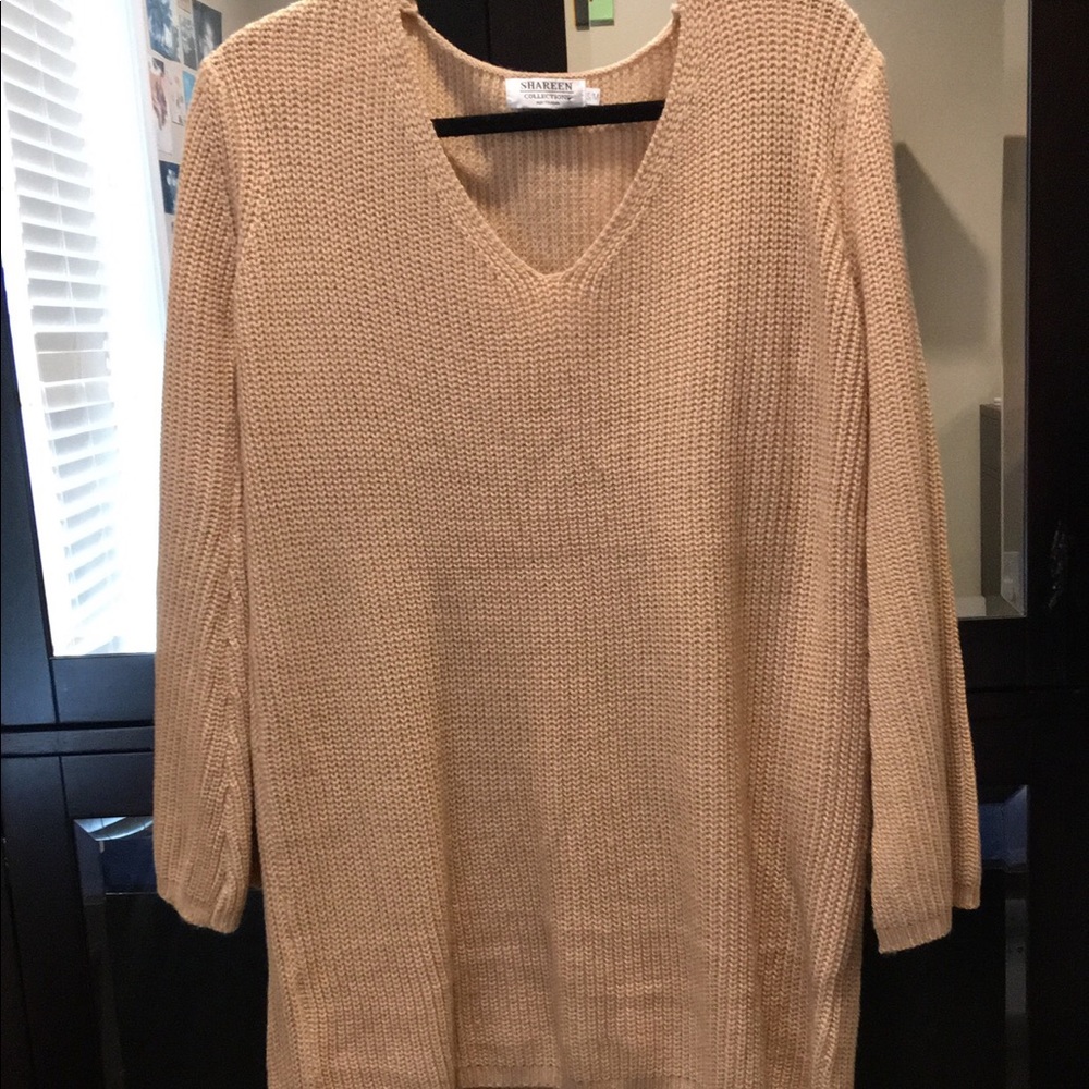 Tan sweaterdress
